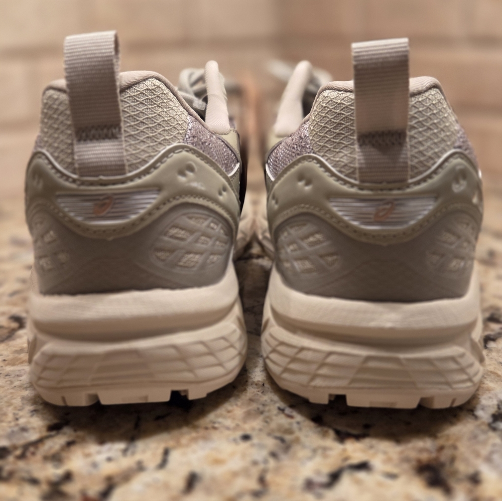 Asics Gel Nanobiki Sneakers Dried Leaf Green/Pure Silver - Picture 6 of 7